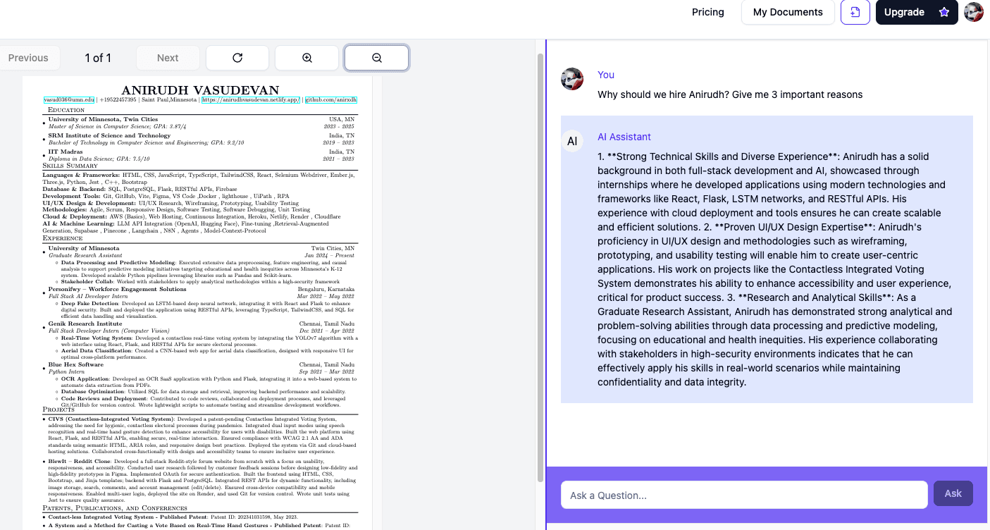 App screenshot